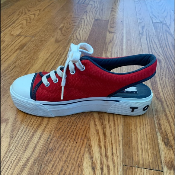 Women’s vintage Tommy Hilfiger Slingback Sneakers - Picture 4 of 12